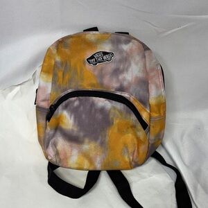Vans -Got This, Mini-Backpack Golden Tie Dye, with rare vans off the wall patch